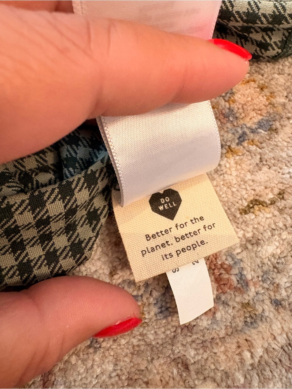 Madewell Biker Unitard in Checks MWL - Picture 4 of 9